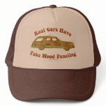 Fake Wood Paneling hats