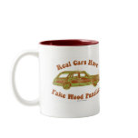Fake Wood Paneling Mug