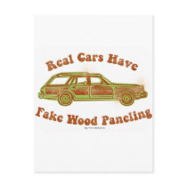 Fake Wood Paneling postcards by Anotherfort Fake Wood Paneling postcards