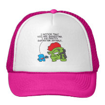 fakin gansta trucker hat