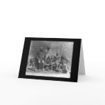 Fakir Group in India 1898 Card