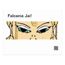 Falcania Jai! Postcard
