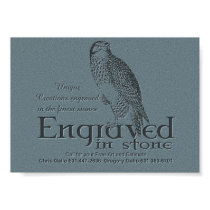 Falcon Engraving posters
