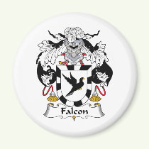 Falcon Family Crest Magnet