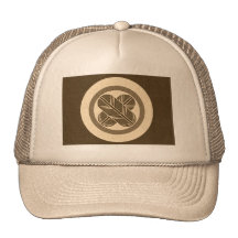 Falcon Feathers Crest - brown Mesh Hats