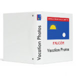 Falcón Flag with Name Vinyl Binders