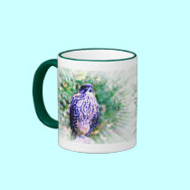Falcon Mug by deesbasenjis Falcon Mug