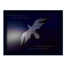 Falcon ~ Police Tribute Postcard