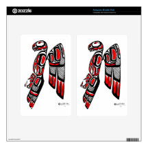 falcon red decal for kindle fire