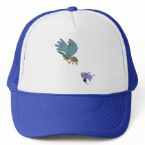 Falcon with goggles Cap hats