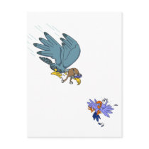 Falcon with goggles Postcard