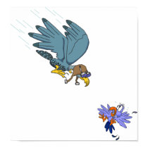 Falcon with goggles Poster posters