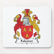 Falconer Family Crest Mousepad