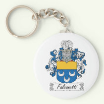 Falconetti Family Crest Keychain