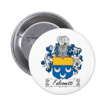 Falconetti Family Crest Button