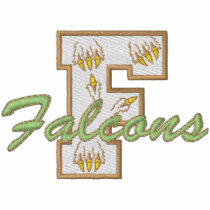 Falcons embroidered shirts by ZazzleEmbroidery Falcons embroidered shirts