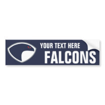 Falcons Hockey Bumper Sticker