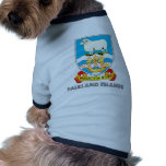 Falkland Islands Coat of Arms Doggie Tee Shirt