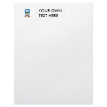 Falkland Islands Coat of Arms Custom Letterhead