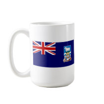 Falkland Islands Flag and Map Mug