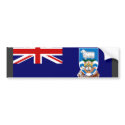 Falkland Islands Flag bumper stickers