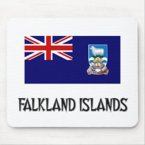 Falkland Islands Flag mousepads by flagshirt Falkland Islands Flag mousepads