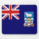 Falkland Islands Flag Mousepad by FlagAndMap Falkland Islands Flag Mousepad