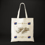 Falkland Islands Map Flag Border Bag