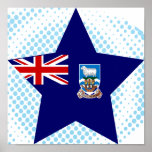 Falkland+Islands Star Poster