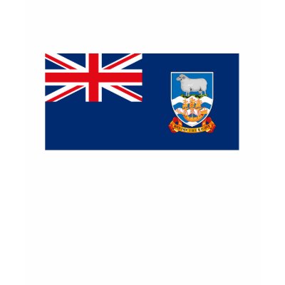 Falkland Islands T-shirt by FlagTshirts
