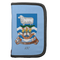 Falklands Sheep Ship Sea Flag Blue Mini Planner