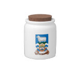 Falklands Sheep Ship Sea Flag Candy Jar at Zazzle