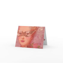Fall  and Winter Marie Antoinette Paris Masquerade cards