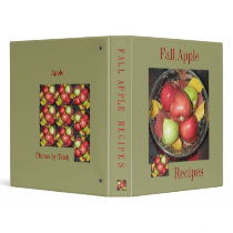 Fall Apple Recipes binders by meia7214N Fall Apple Recipes binders