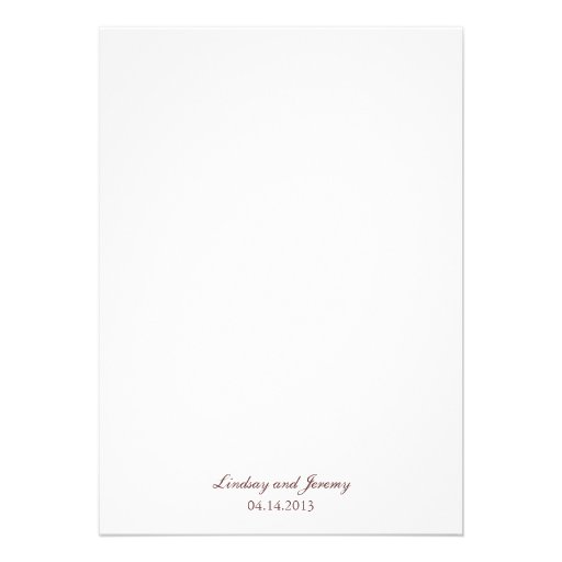 Fall Aspen Pair Wedding Invitation