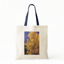 Fall aspen Tree Reusable Tote Bag