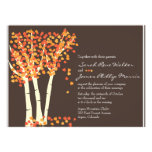 Fall Aspen Tree Wedding Invitation