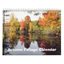 Fall Autumn Foliage 2009 Calendar