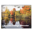 Fall Autumn Foliage 2009 Calendar