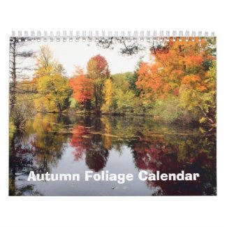 Fall Autumn Foliage 2009 Calendar calendar