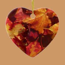Fall Autumn Leaves ornaments