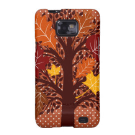 Fall Autumn Leaves Tree November Harvest Galaxy S2 Covers