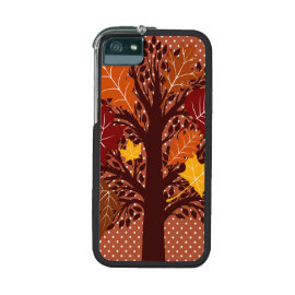 Fall Autumn Leaves Tree November Harvest Cover For iPhone 5