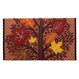 Fall Autumn Leaves Tree November Harvest iPad Cases