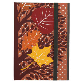 Fall Autumn Leaves Tree November Harvest iPad Folio Cases