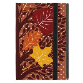 Fall Autumn Leaves Tree November Harvest Covers For iPad Mini