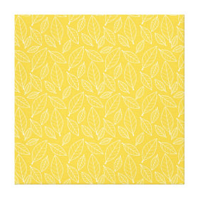 Fall Autumn Yellow Golden Leaf Leaves Pattern Canvas Prints