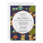 Fall baby shower invitation
