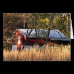 Fall Barn Card