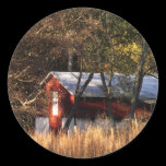 Fall Barn Sticker